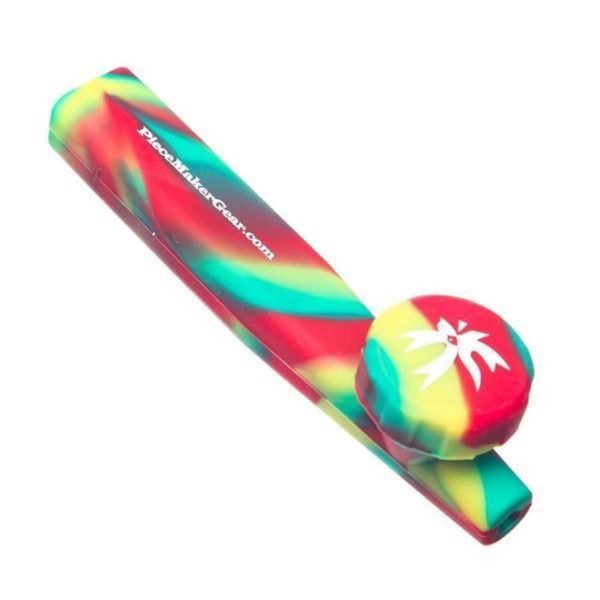 Piece Maker Large Silicone Pipe-Silicone Smoking Pipes-Rasta-652337