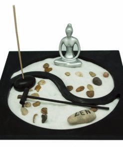 Natural Scents-Yoga Pose Yin-Yang Zen Garden Incense Burner-Incense & Catchers-653793