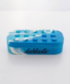 Dabtastic-Lego Container-Blue White-Silicone Containers-10331