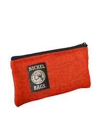 Nicklebags- Padded Pouch by Dimebags 5"-Pipe Cases & Pouches-Red-654113