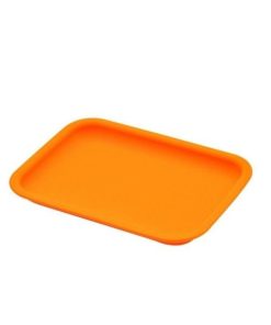 No Name-Silicone Rolling Tray-Orange-Rolling Trays-654852