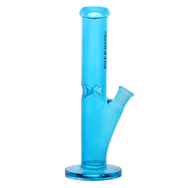 Diamond Glass-10" Colored Straight Tube-Bongs-Glass Bongs-Blue-654941