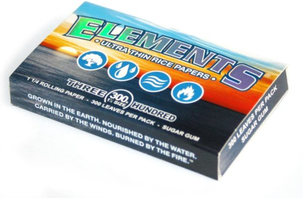 Elements 1.25 300 Pack-Rolling Papers & Tips-716165177630
